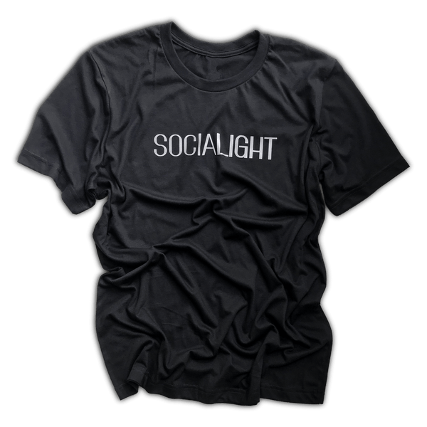 SociaLIGHT | Reflective Unisex Statement T-Shirt