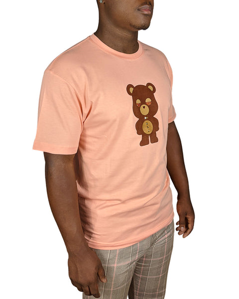 Coral Bear | Men's Supima® Cotton T-Shirt